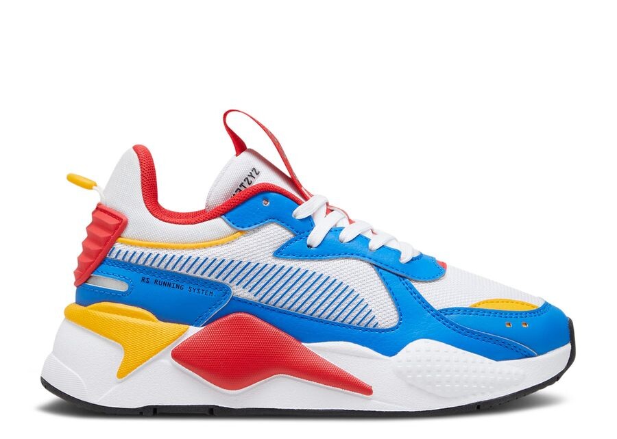 

Кроссовки Puma RS X Big Kid, цвет White Hyperlink Blue Red