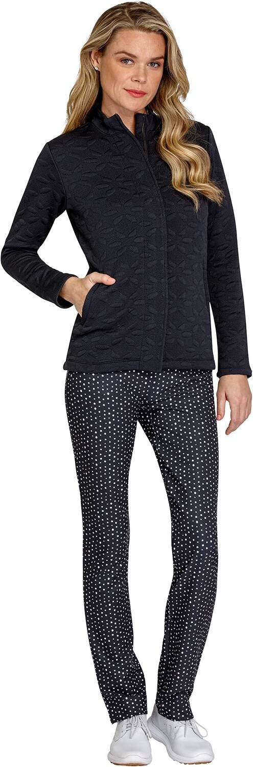 

Куртка Shonda Zip Front Golf Jacket Tail Activewear, цвет Onyx