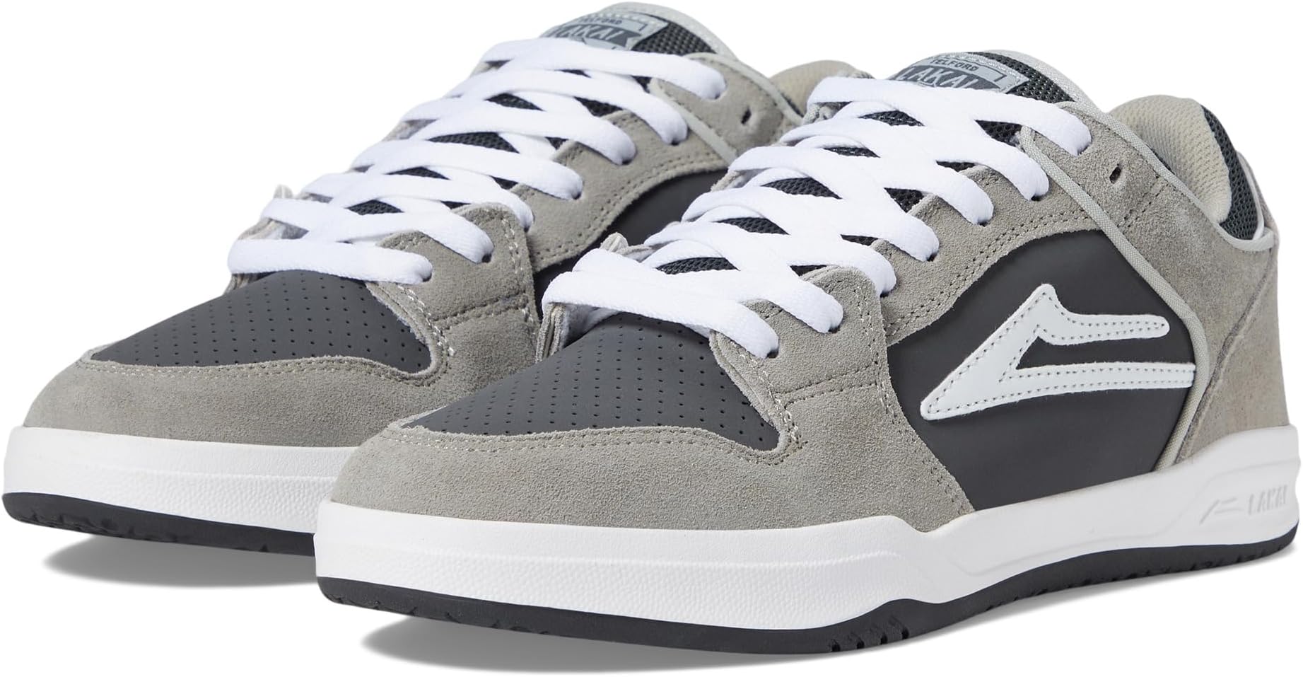 

Кроссовки Telford Low Lakai, цвет Light Grey Suede