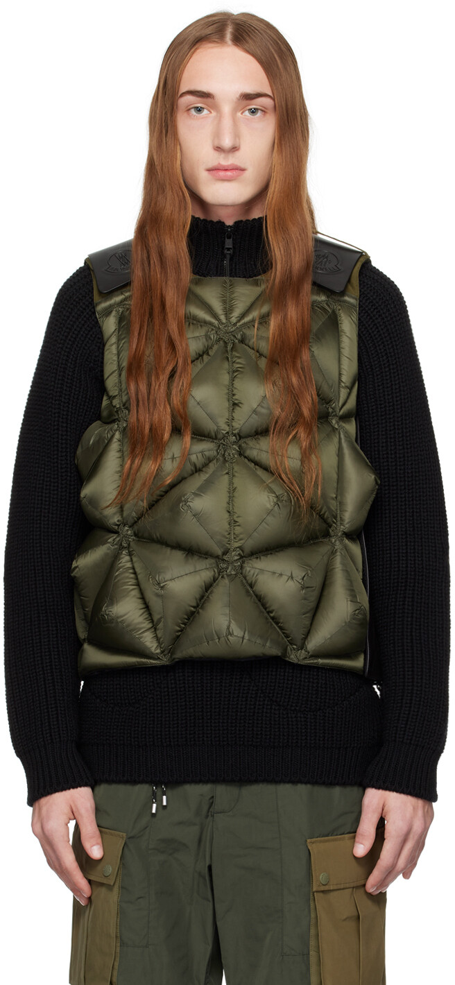 

Moncler Genius Зеленый пуховик Moncler x Pharrell Williams Holly