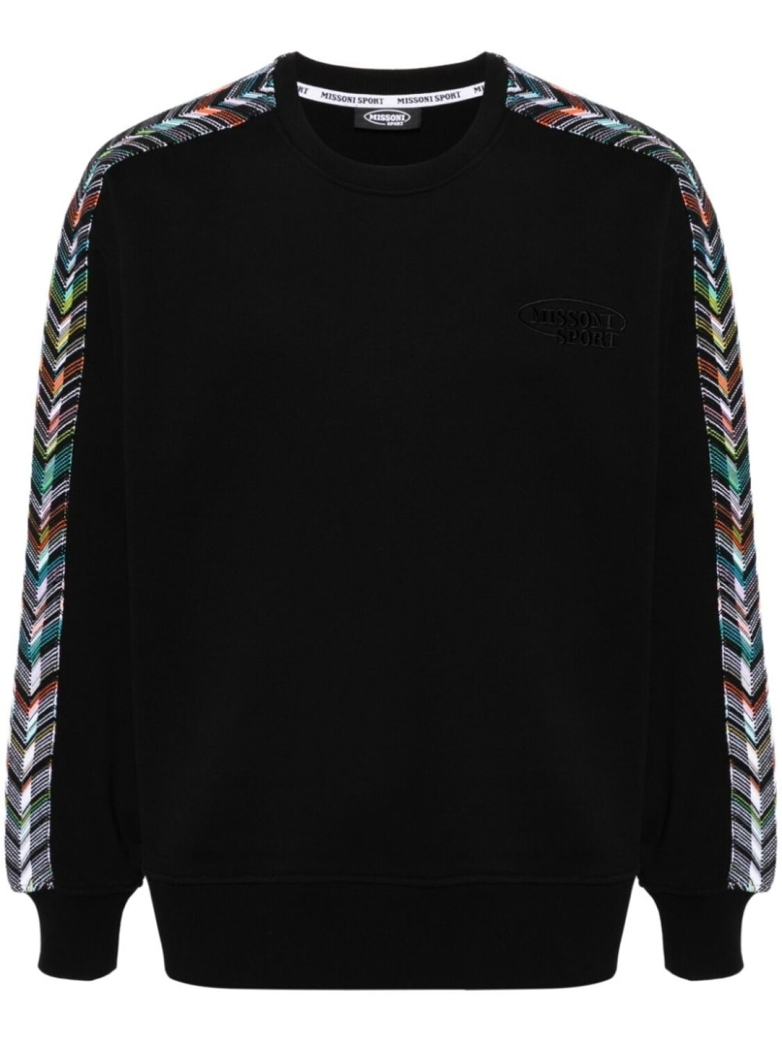 

Missoni толстовка с узором зигзаг, черный
