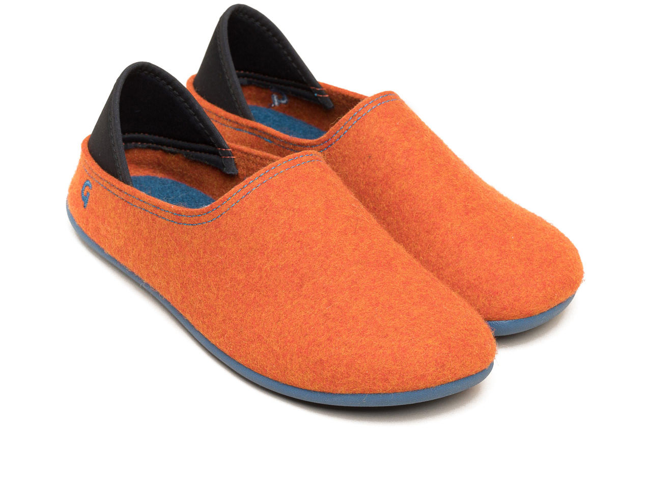 цена Тапочки Gottstein Hausschuh Wool Slip On, оранжевый