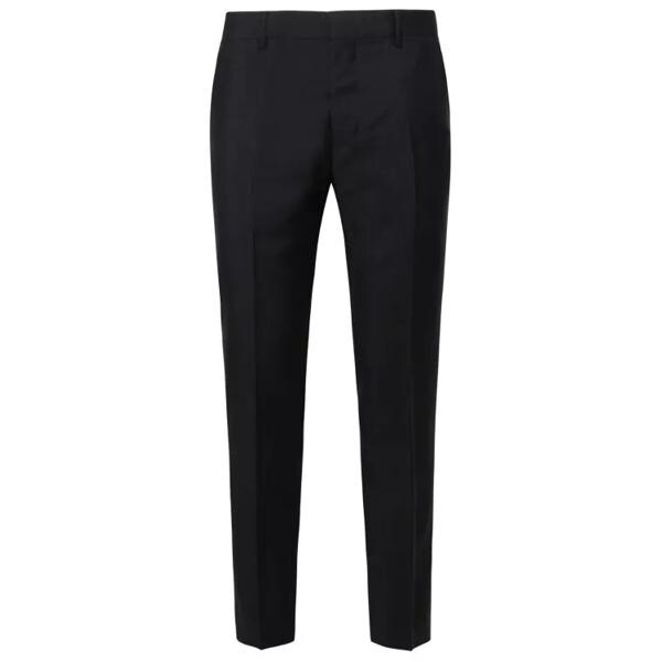 

Брюки virgin wool blend trousers Ami Paris, черный