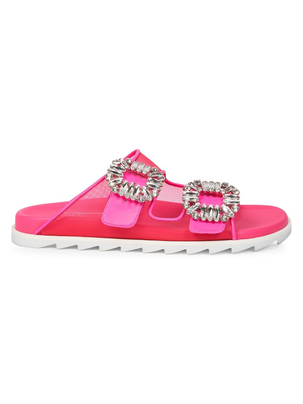 

Сандалии Slidy Viv со стразами Roger Vivier, розовый