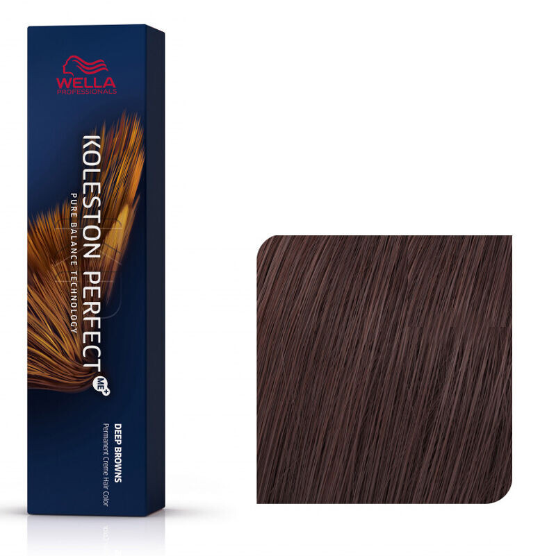 

Стойкая краска для волос 4/77 Wella Professionals Koleston Perfect Me+, 60 мл