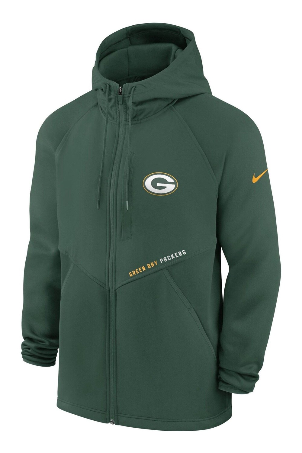 

Худи на молнии Green Fanatics Bay Field от Nike Nike, зеленый