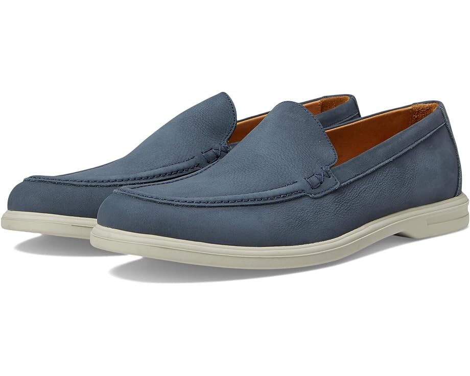 

Лоферы Peter Millar Excursionist Nubuck Venetian Loafers, синий
