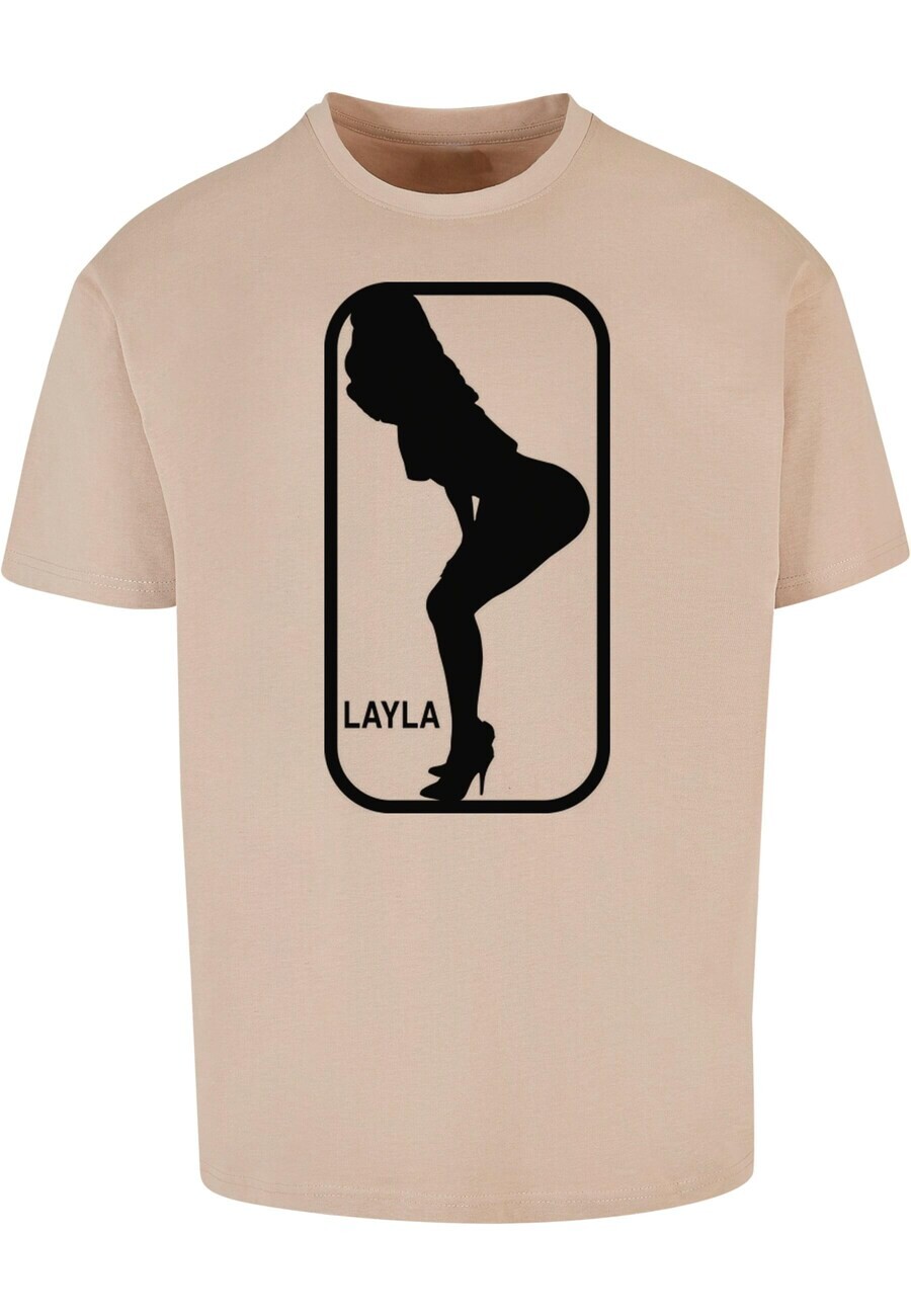

Футболка Merchcode LAYLA DANCE, кэмел