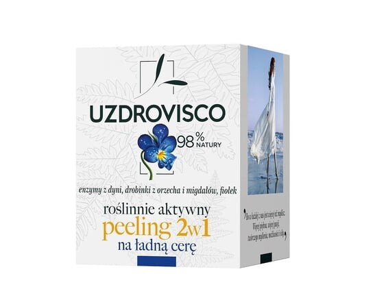 

Активный пилинг на растительной основе 2в1 фиолетовый Uzdrovisco