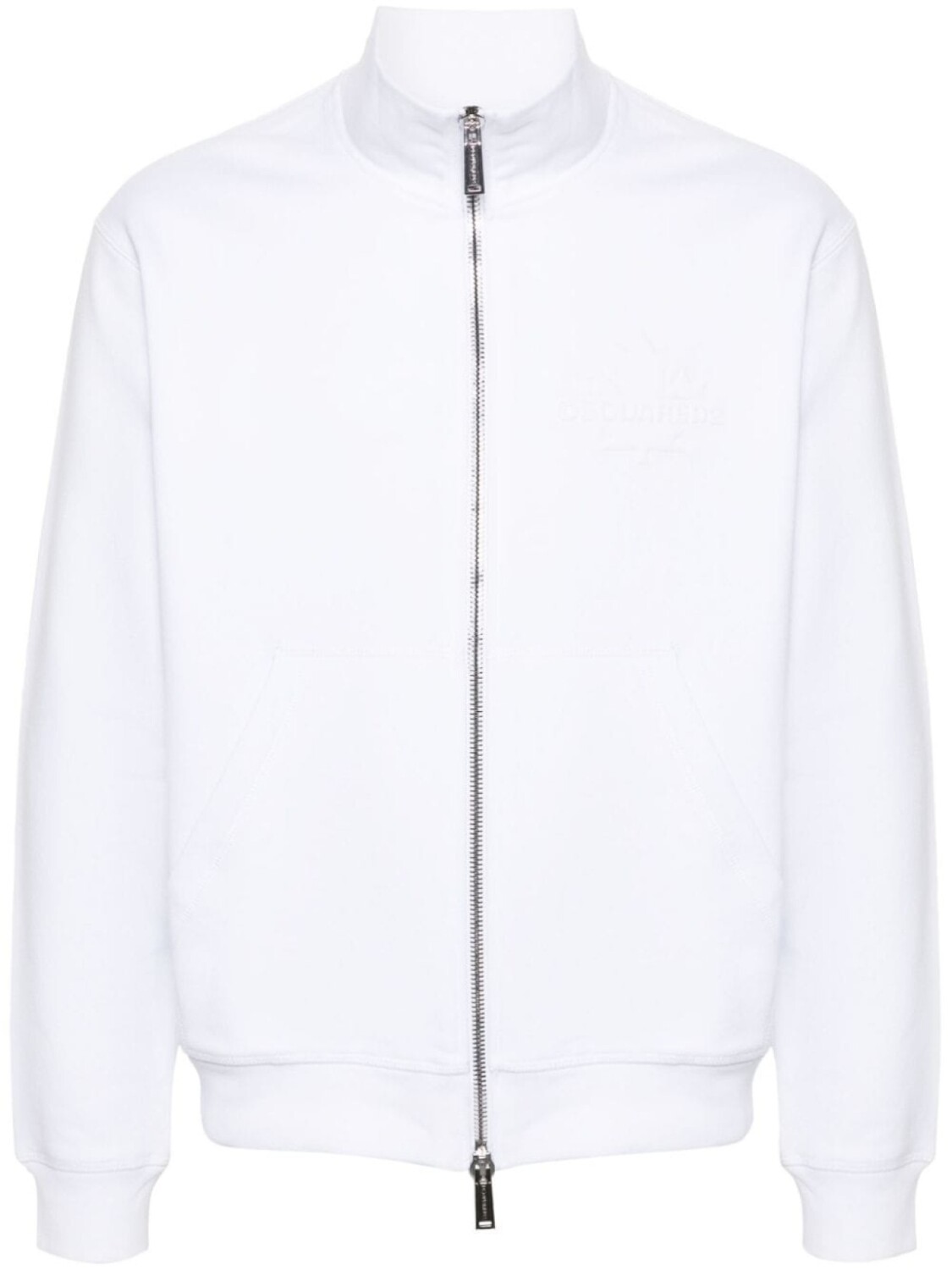 

Dsquared2 толстовка Burbs на молнии, белый