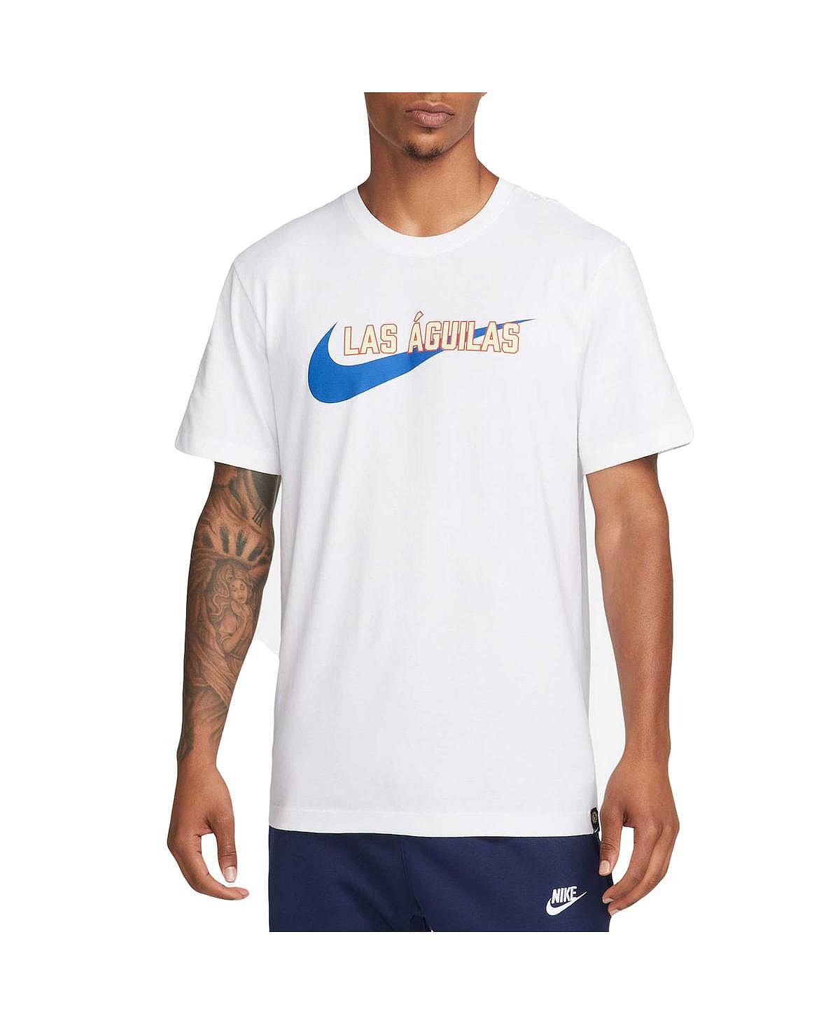 Мужская белая футболка Club America с галочкой Nike