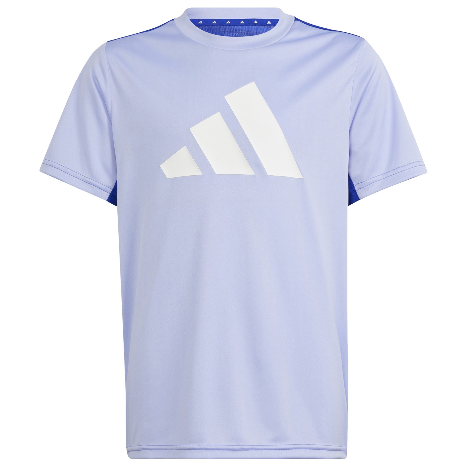 Функциональная рубашка Adidas Kid's Training Essentials Logo Tee, цвет Lucid Blue/White
