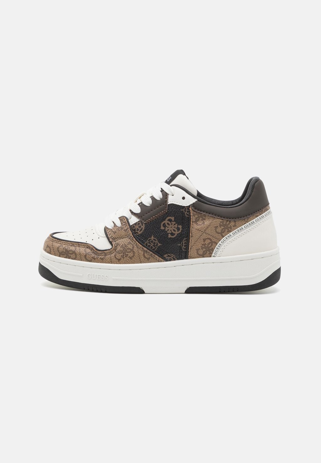

Низкие кроссовки Ancona Guess, цвет brown/white