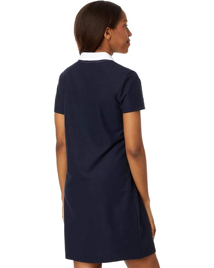 

Платье Tommy Hilfiger Chevron Colorblock Polo Dress, цвет Sky Captain