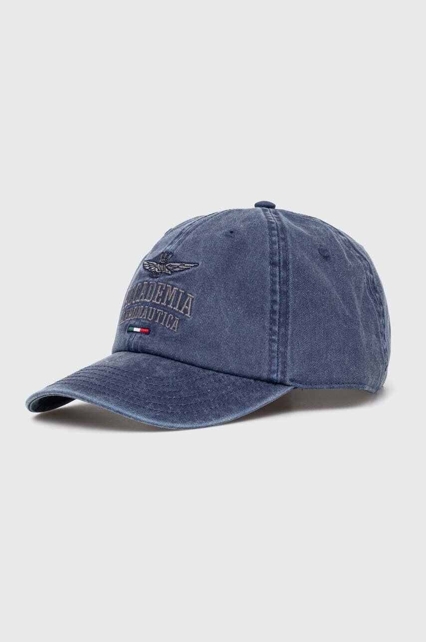 

Кепка Aeronautica Militare с джинсовым козырьком, синий