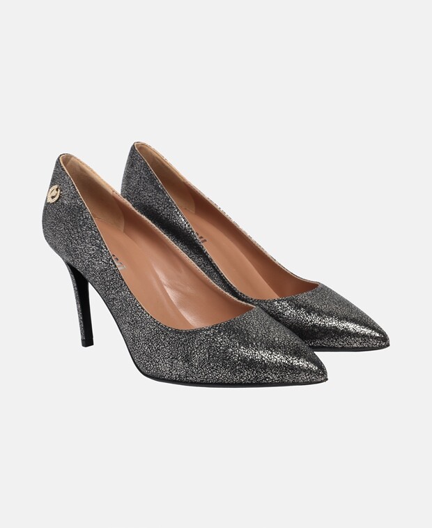 

ТУфли лодочки Pollini, серый