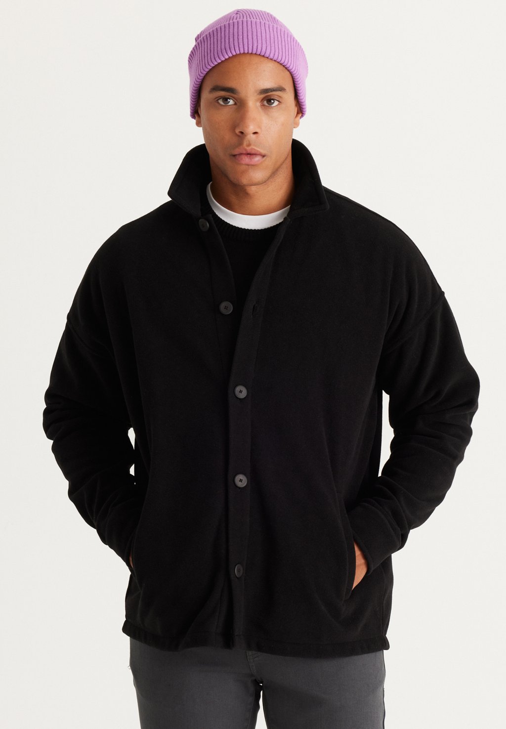 Флисовая куртка AC&CO / ALTINYILDIZ CLASSICS, цвет Oversize Fit Fleece Sweatshirt