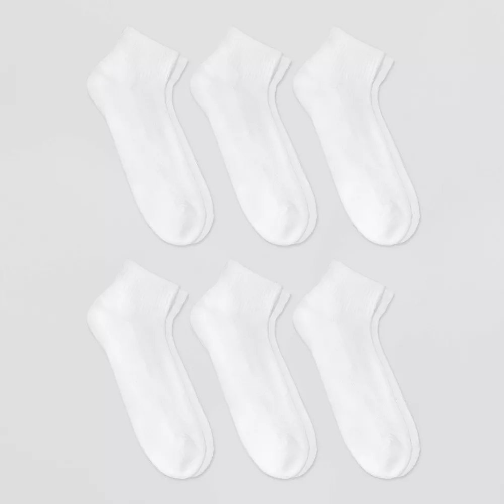 

Мужские носки с защитой от запаха, 6 пар - Goodfellow & Co, цвет White
