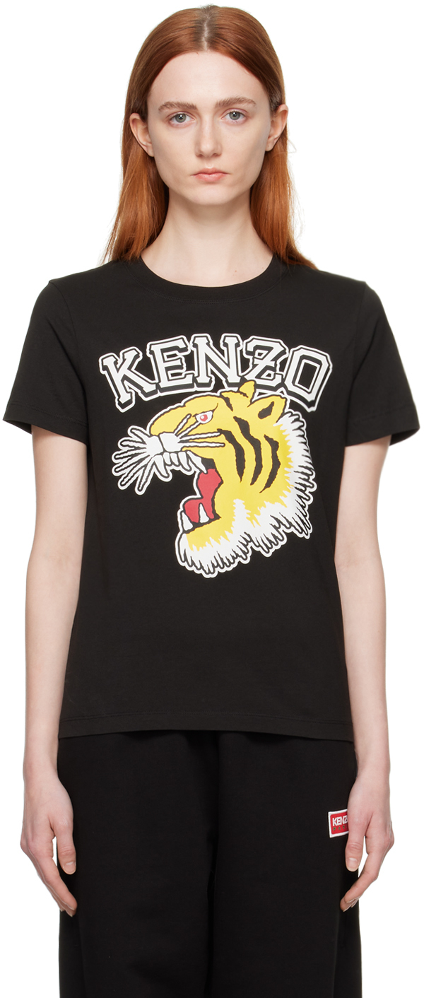 

Черная футболка Paris Varsity Jungle Kenzo, Черный, Черная футболка Paris Varsity Jungle Kenzo