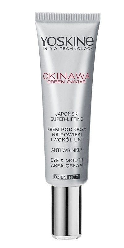 цена Yoskine Okinawa Green Caviar крем для области вокруг глаз и губ, 15 ml