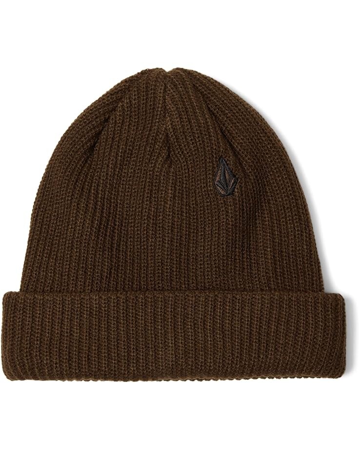 Шапка Volcom Snow Sweep Lined Beanie, коричневый