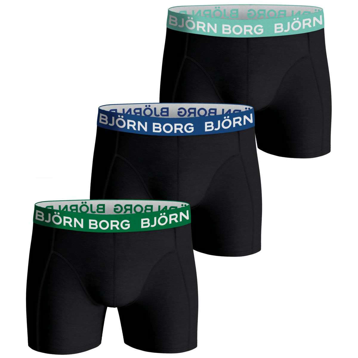 

Боксеры Björn Borg Boxershorts Cotton Stretch Boxer 3 шт, черный