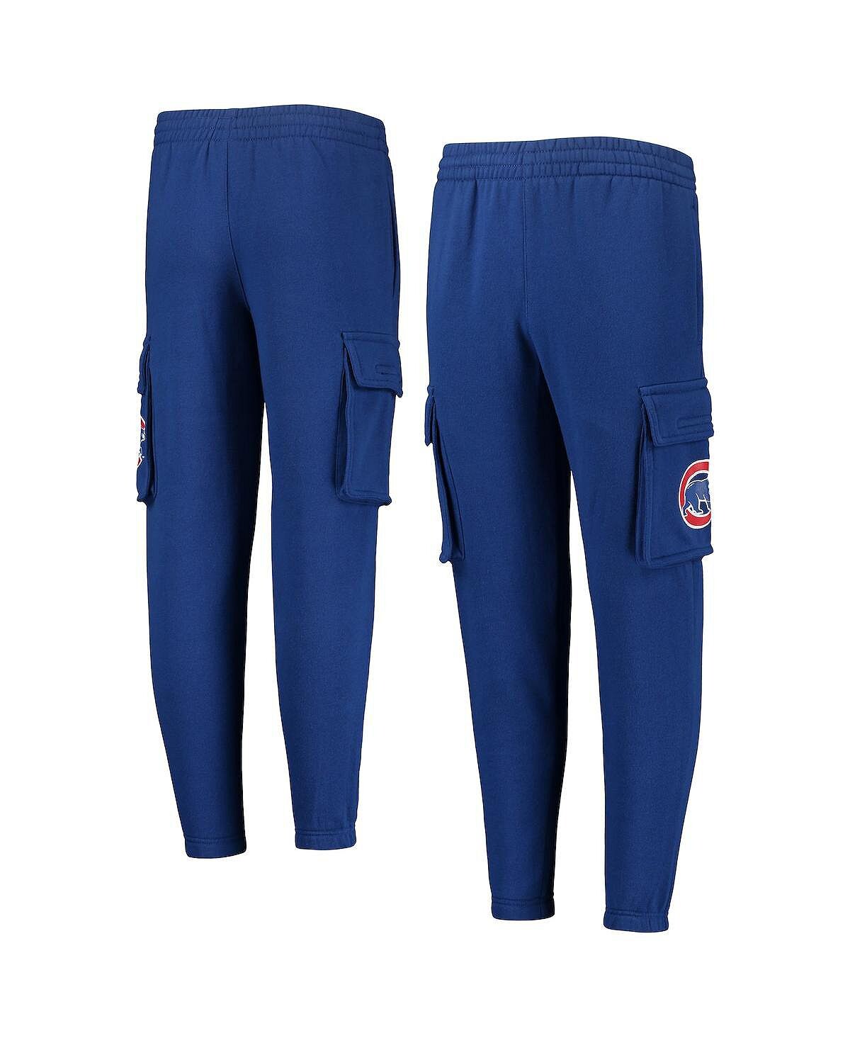

Флисовые брюки-карго Big Boys Royal Chicago Cubs Players Anthem Outerstuff