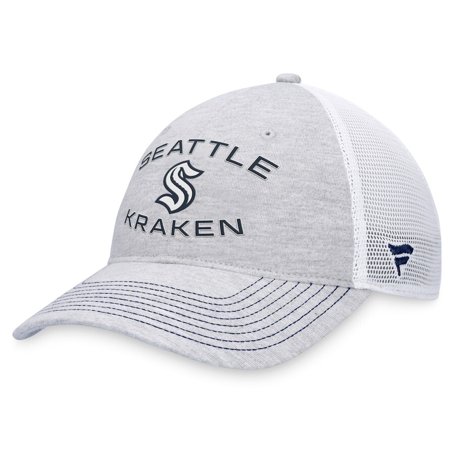 

Бейсболка Fanatics Branded Seattle Kraken, серый