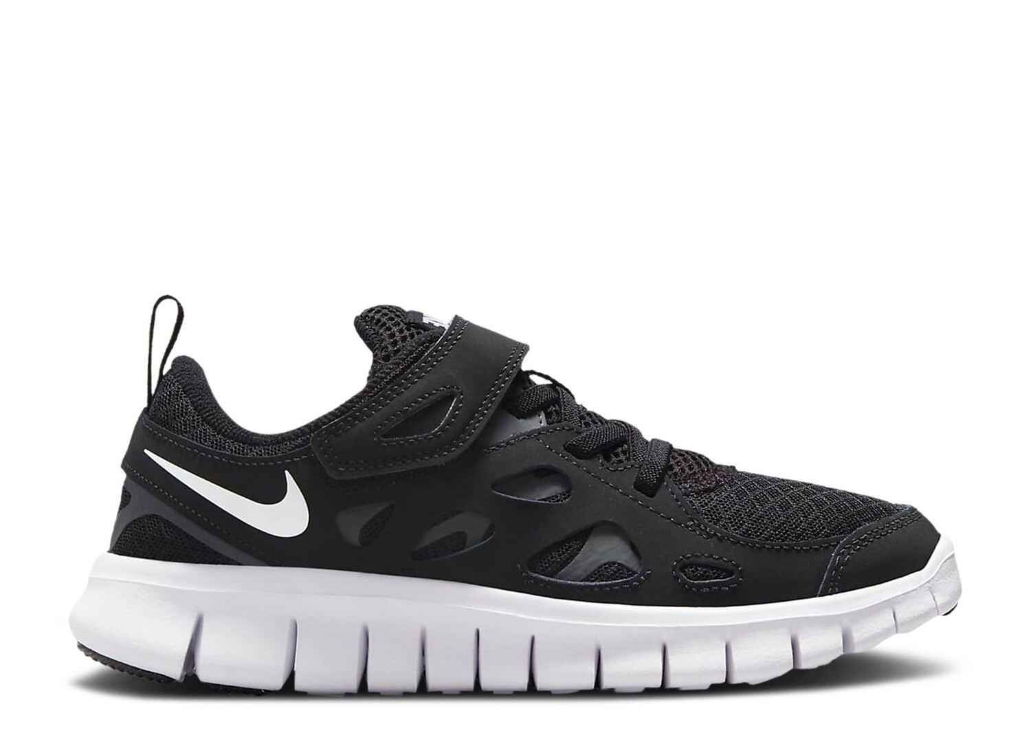 

Кроссовки Nike Free Run 2 Ps 'Black White', черный