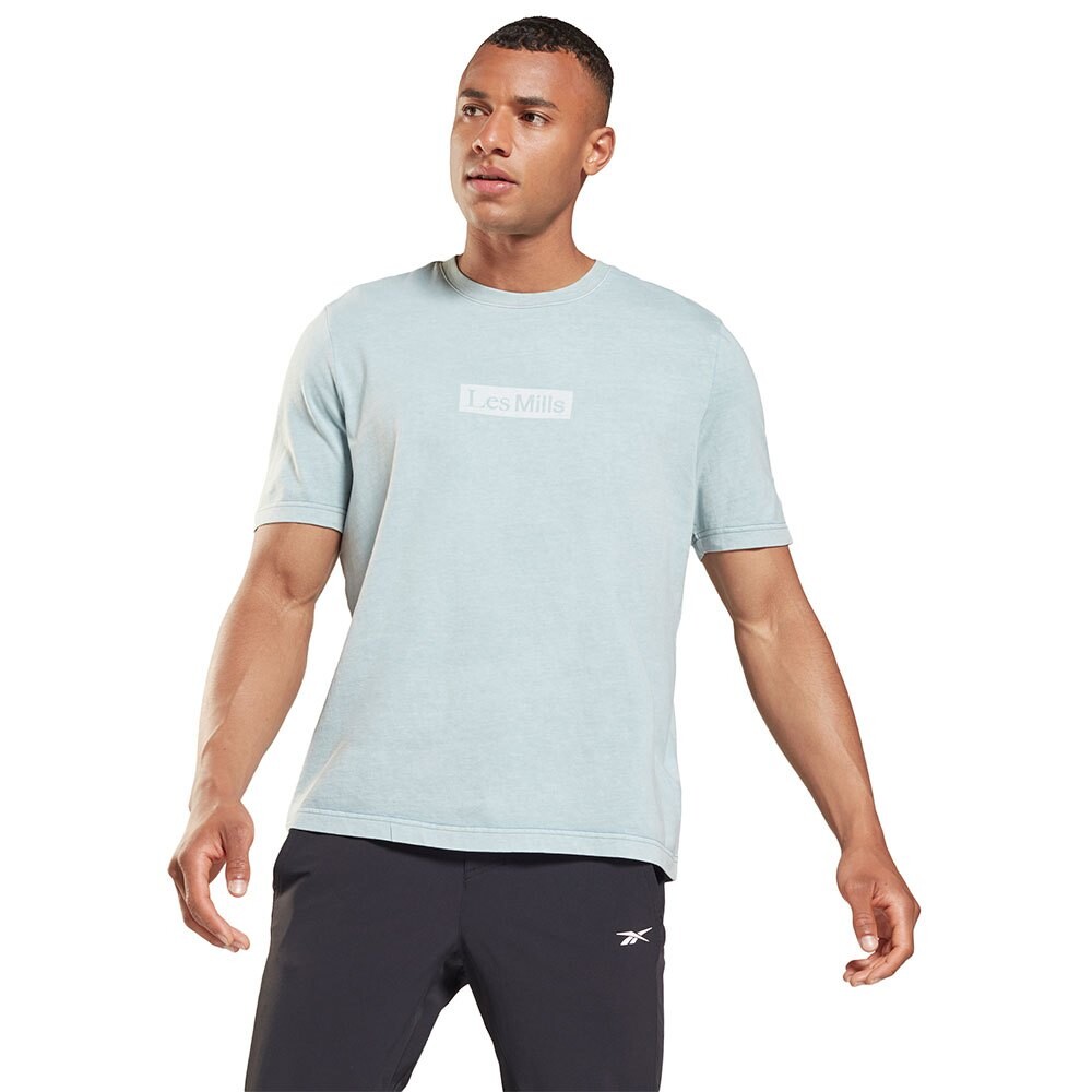 

Футболка Reebok Les Mills Nat Dye V, синий