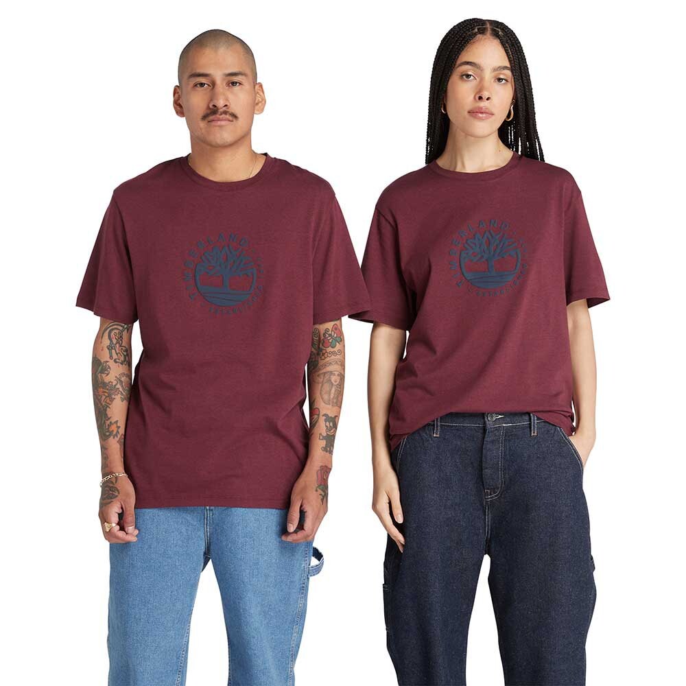 

Футболка Timberland Refibra Logo Graphic, красный