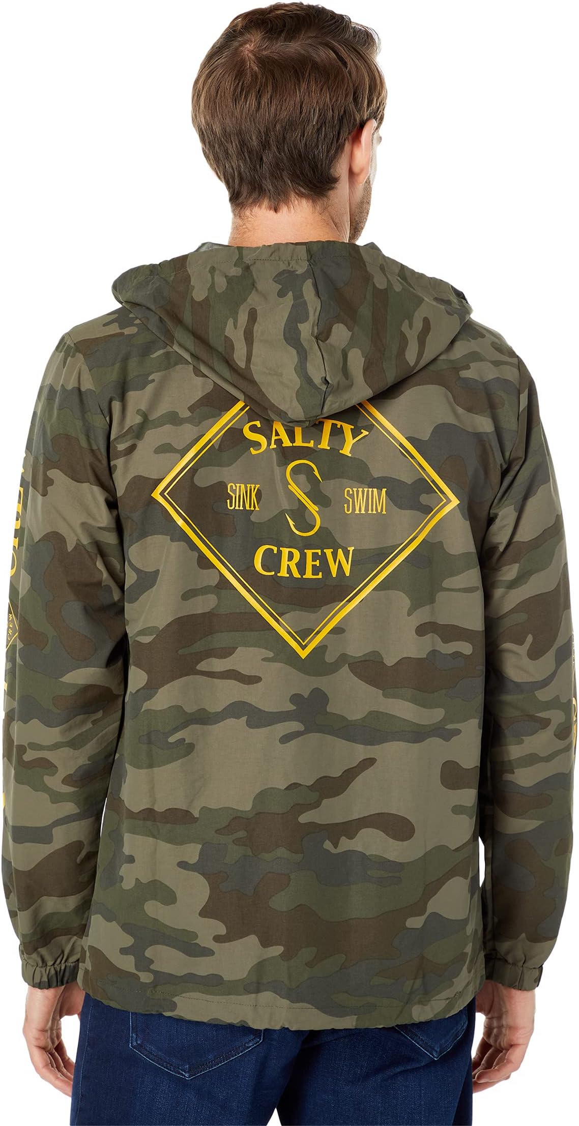 

Куртка Tippet Snap Jacket Salty Crew, камуфляж