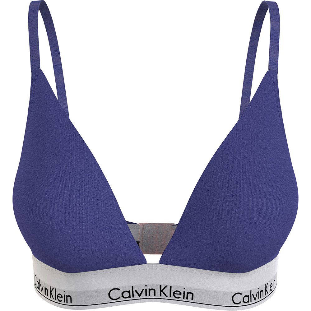 цена Бюстгальтер Calvin Klein Lght Lined Triangle, синий