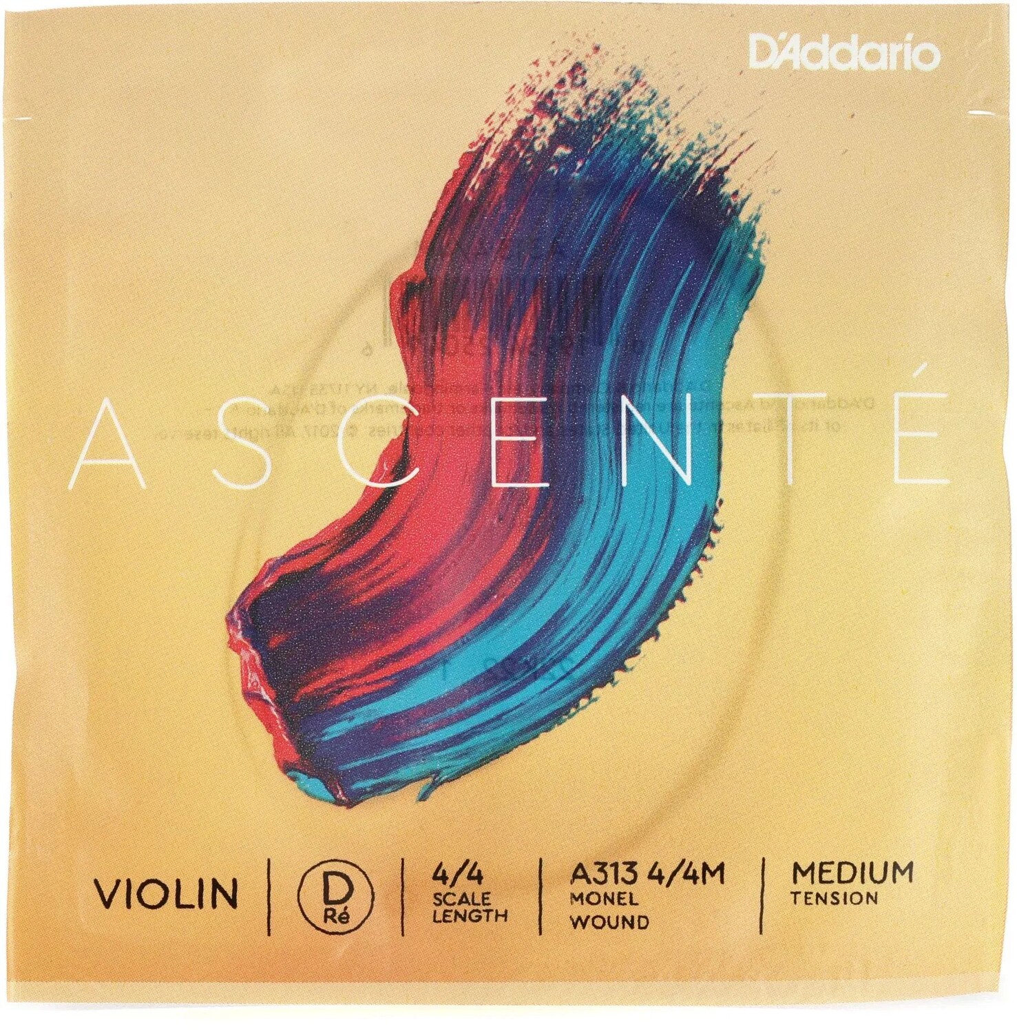 

Струна D'Addario A313 Ascente для скрипки D - размер 4/4, среднее натяжение