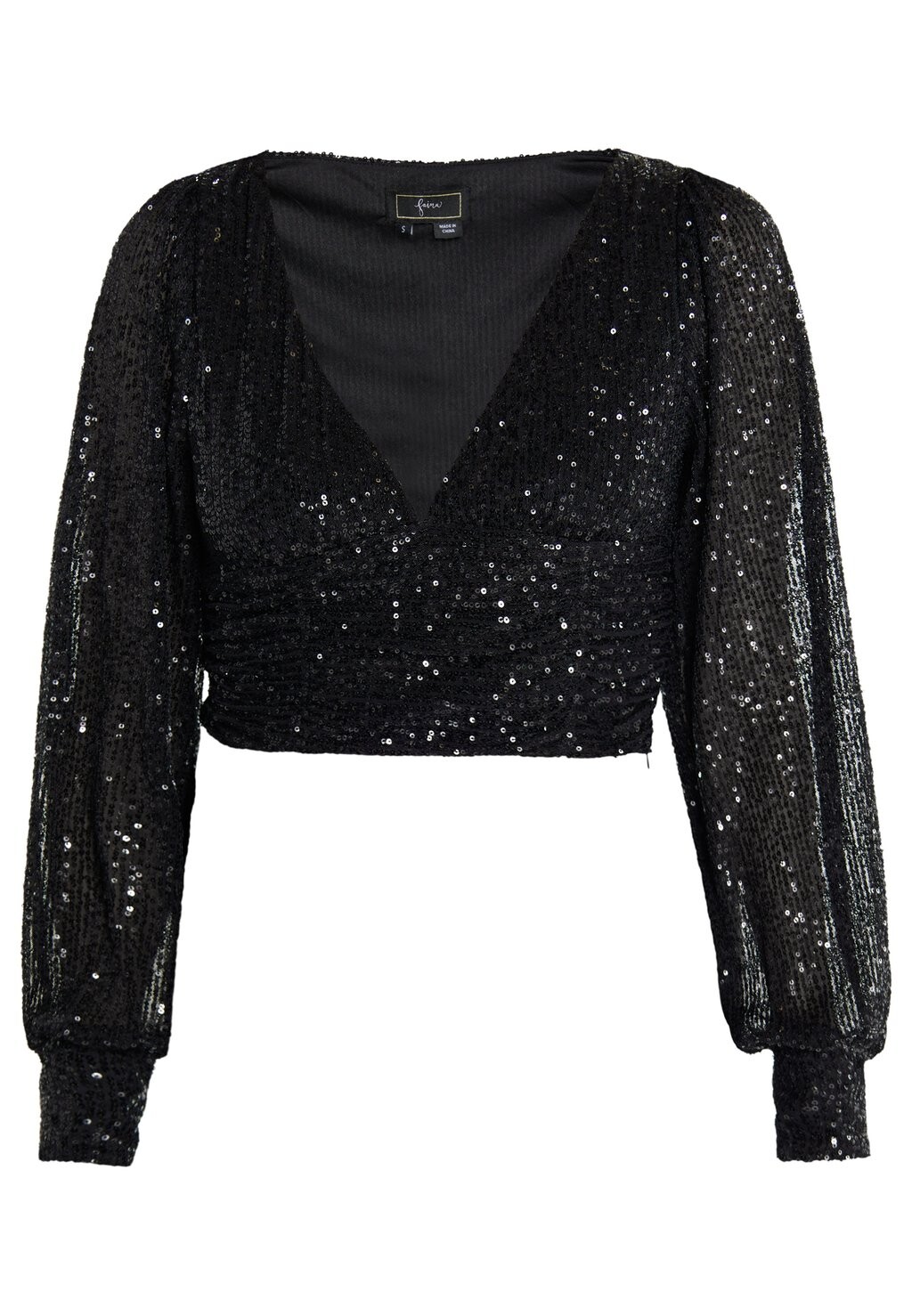 

Блуза LONGSLEEVE NASCITA faina, черный