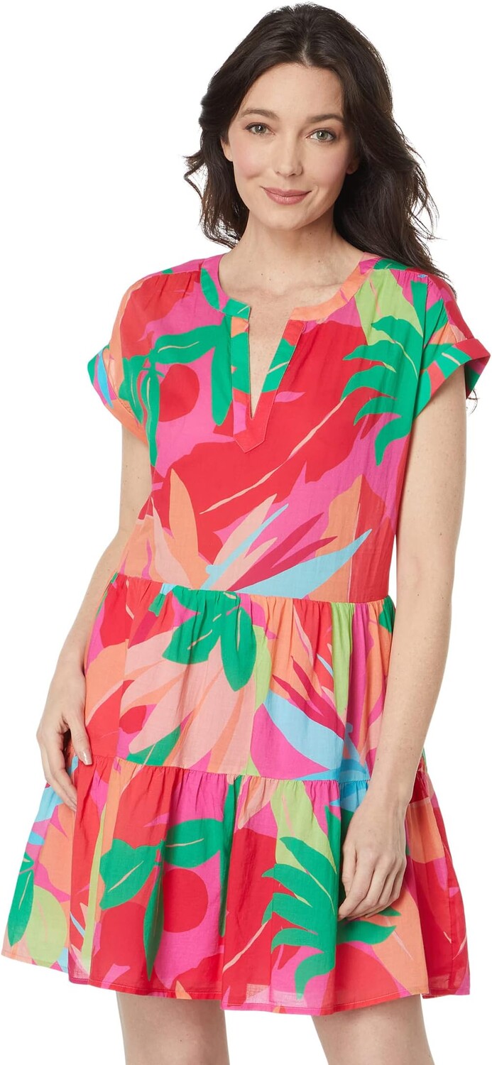 

Платье Tiered Cover-Up Vineyard Vines, цвет LA Palmeraie