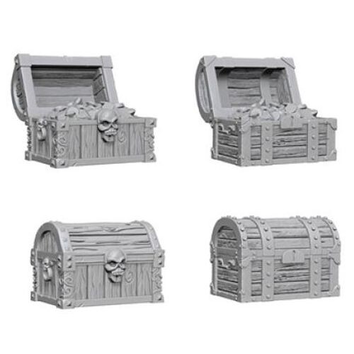 Фигурки Wizkids Unpainted Miniatures: Chests (Wave 2) WizKids