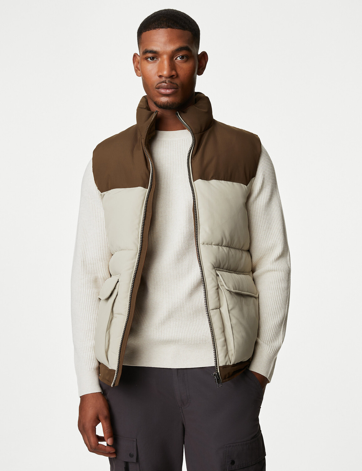 

Утепленный жилет с технологией Thermowarmth Marks & Spencer