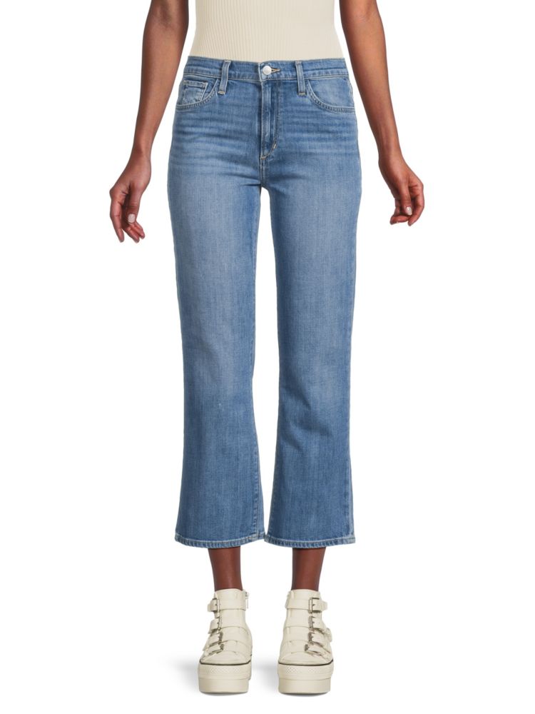 Прямые джинсы до щиколотки со средней посадкой Callie Joe'S Jeans, синий