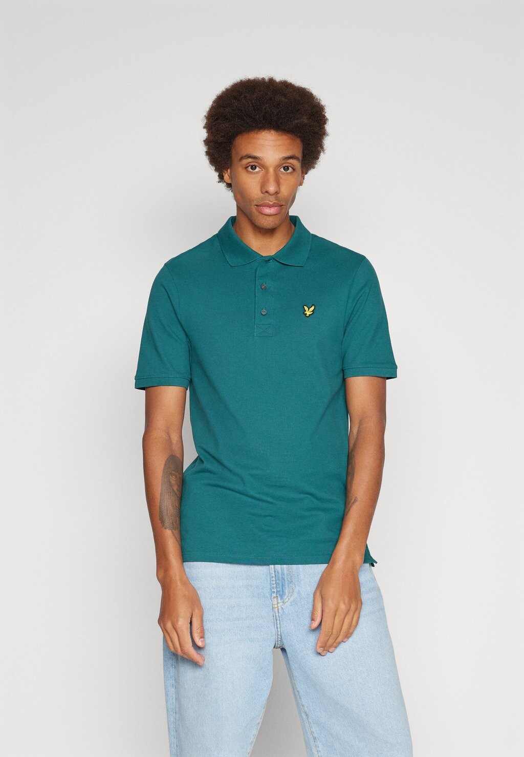 

Polo Plain Lyle & Scott, цвет malachite green