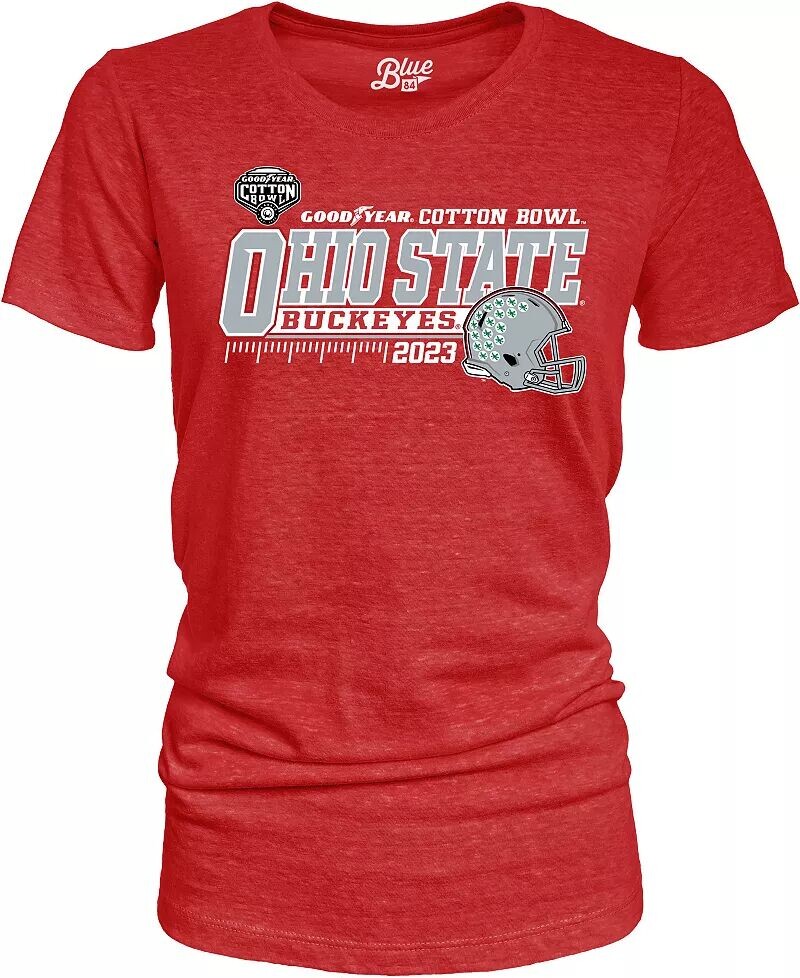 

Женская хлопковая футболка 2023 Blue 84 Ohio State Buckeyes