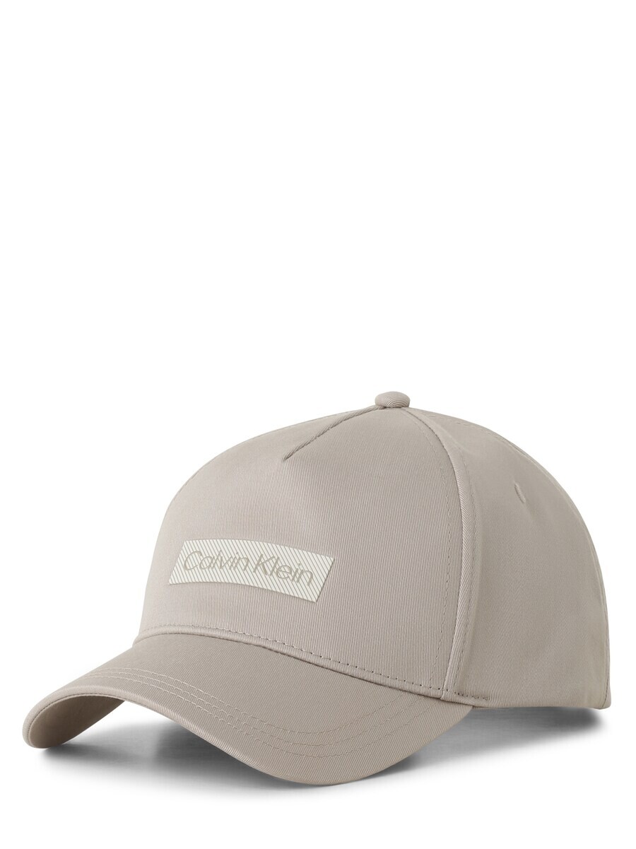 

Бейсболка Calvin Klein Cap, цвет Kitt/Ecru