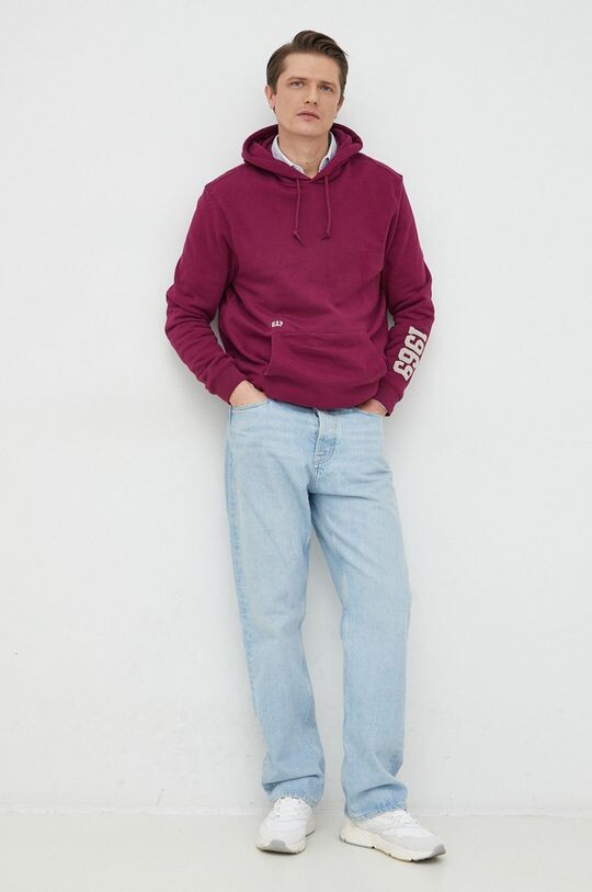 

Толстовка GAP Gap, бордовый, Красный