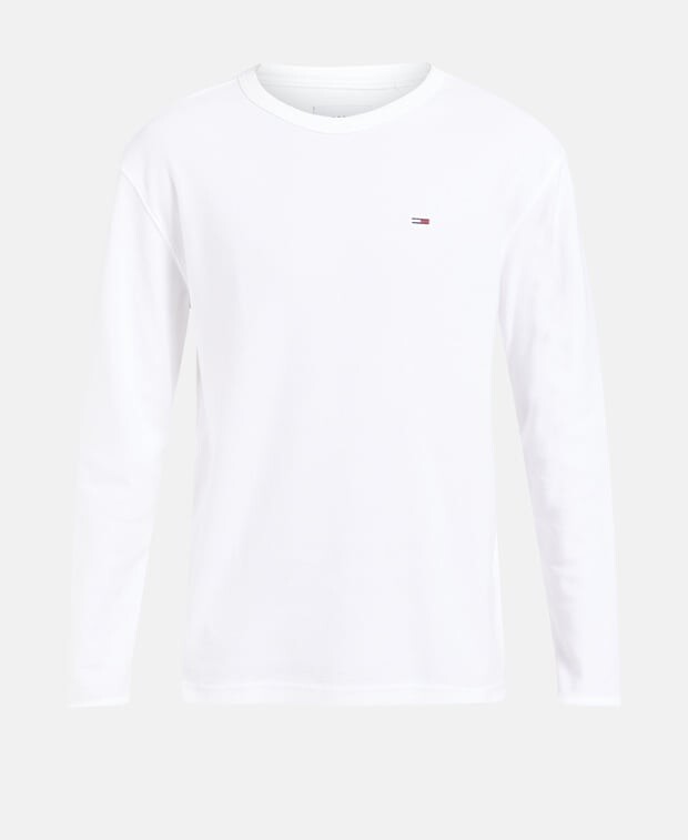 

Топ с длинными рукавами Tommy Jeans, белый