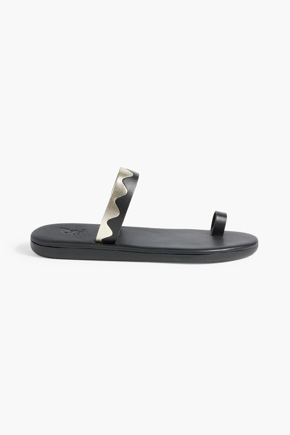 

Сандалии Kyma с металлизированной отделкой ANCIENT GREEK SANDALS, черный