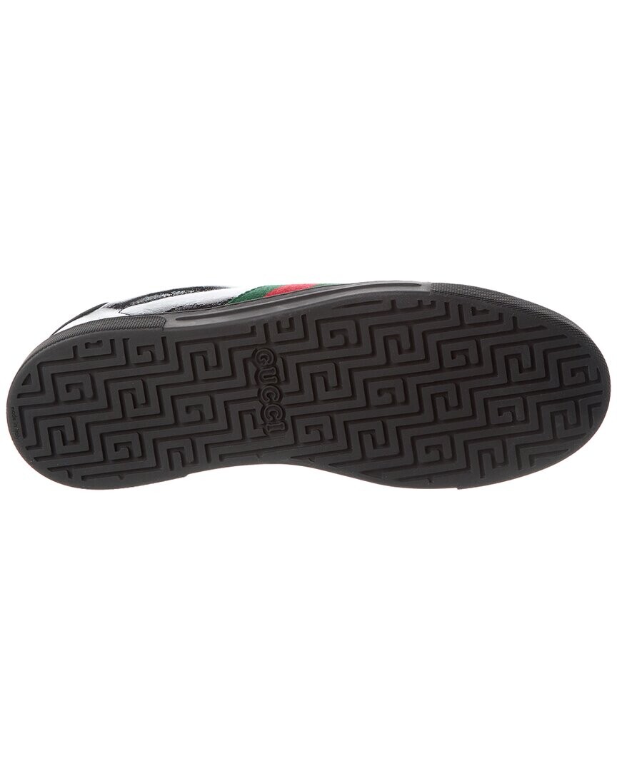 

Кроссовки Gucci Ace GG из парусины с кристаллами, черный
