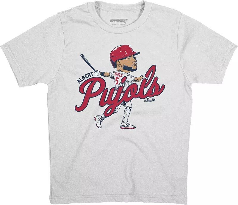 

Футболка BreakingT Youth St. Louis Cardinals с карикатурным рисунком Альберта Пужольса