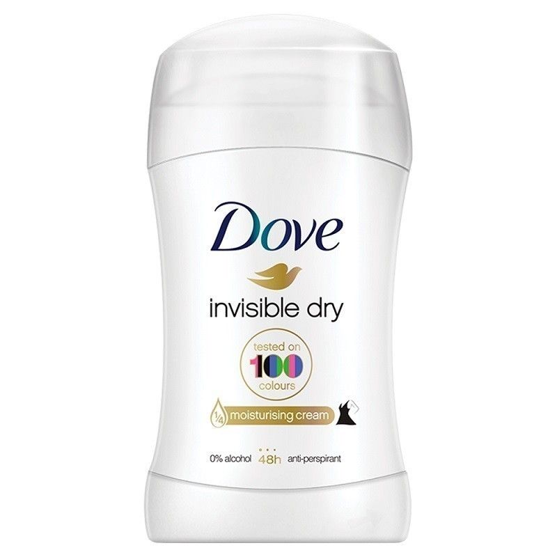 Антиперспирант для женщин Dove Invisible Dry, 40 мл стик антиперспирант 40 мл dove invisible dry
