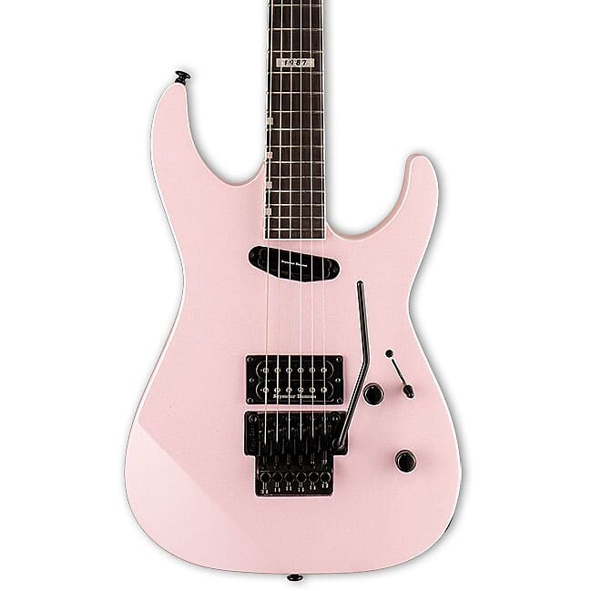 

Электрогитара ESP LTD Mirage Deluxe ‘87 Electric Guitar, Pearl Pink