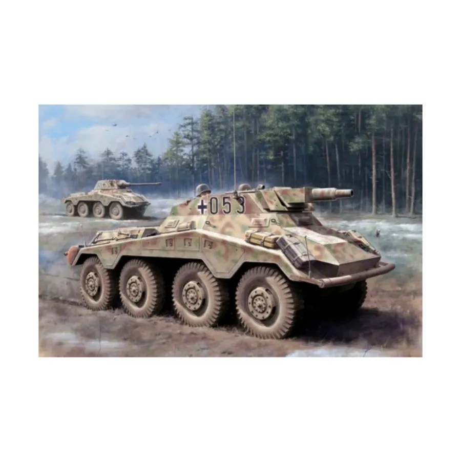 

Бронеавтомобиль Sd.Kfz 234/3 с 7,5-см пушкой KwK, Dragon Models - '39 to '45 Series - Germany (1:35)
